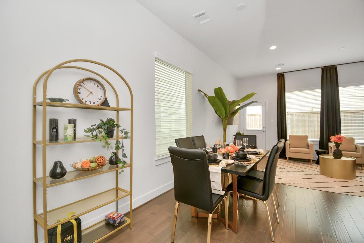 Emerald Palace - New, Modern 3Br Townhome Close To Downtown, Nrg, Med Ctr Хьюстон Экстерьер фото
